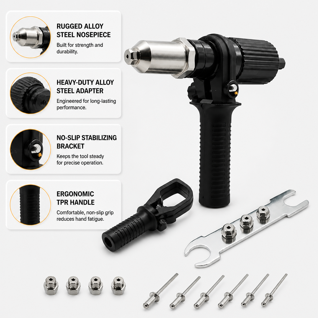 BoltMaster™ — Command Every Rivet with Unshakable Precision and Effortless Control