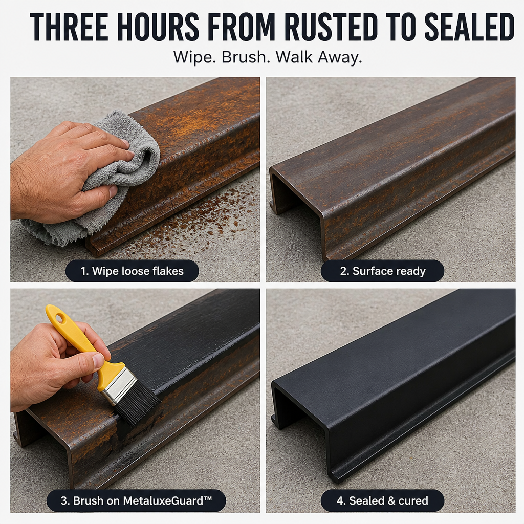 MetaluxeGuard™ — Stop Rust From Bubbling Back And Lock In Color