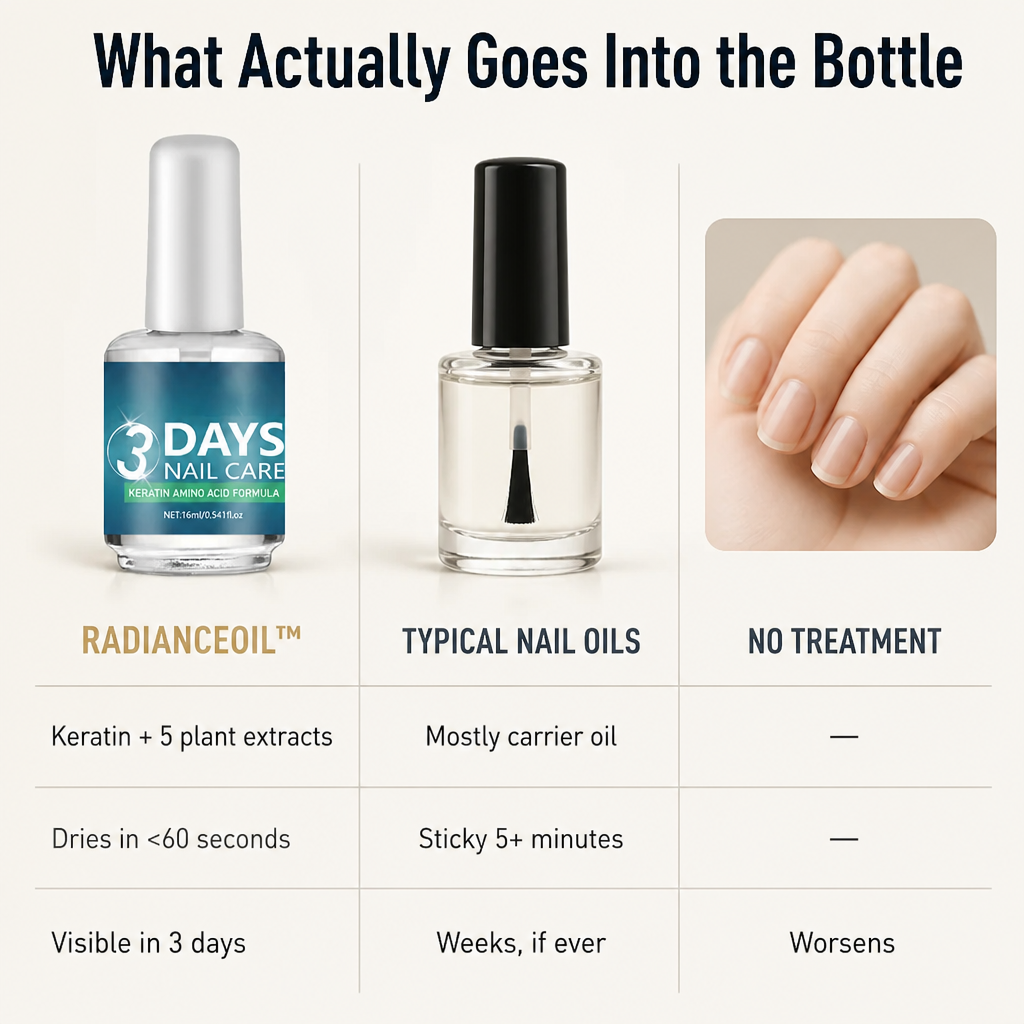 RadianceOil™ — Bring Brittle, Peeling Nails Back to Strong in 3 Days