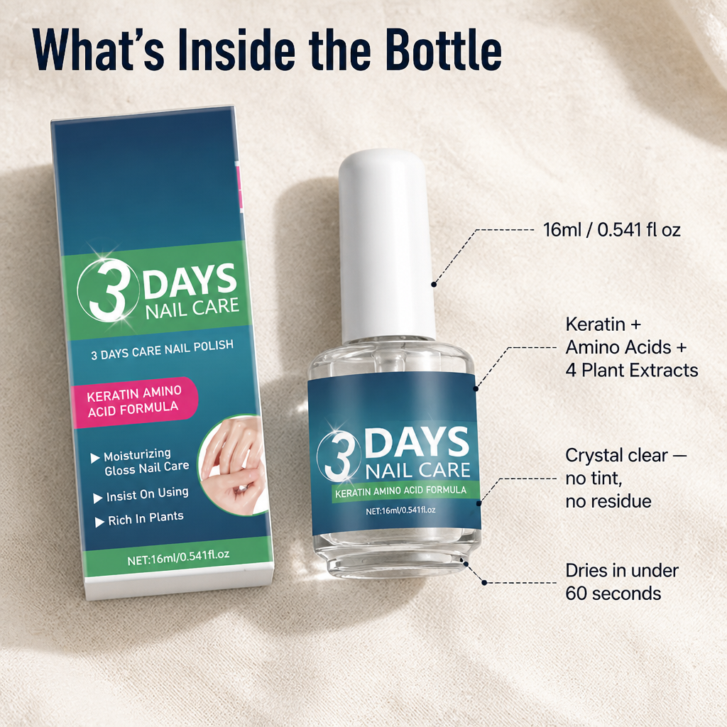 RadianceOil™ — Bring Brittle, Peeling Nails Back to Strong in 3 Days