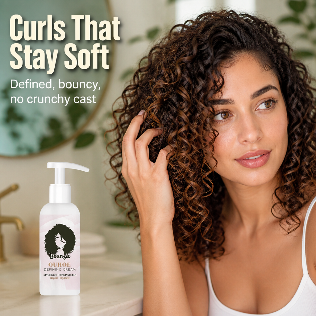 LuxeCurl™ — Define Soft, Bouncy Curls Without the Crunch, Frizz, or Heat