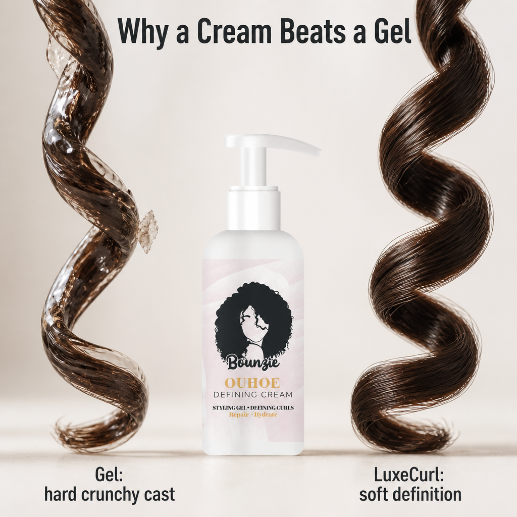 LuxeCurl™ — Define Soft, Bouncy Curls Without the Crunch, Frizz, or Heat