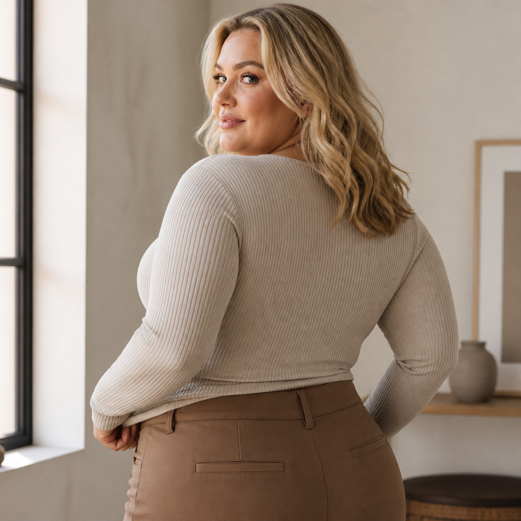 VivreLux™ – Longline Back-Smoothing Push-Up Bra with Full Coverage