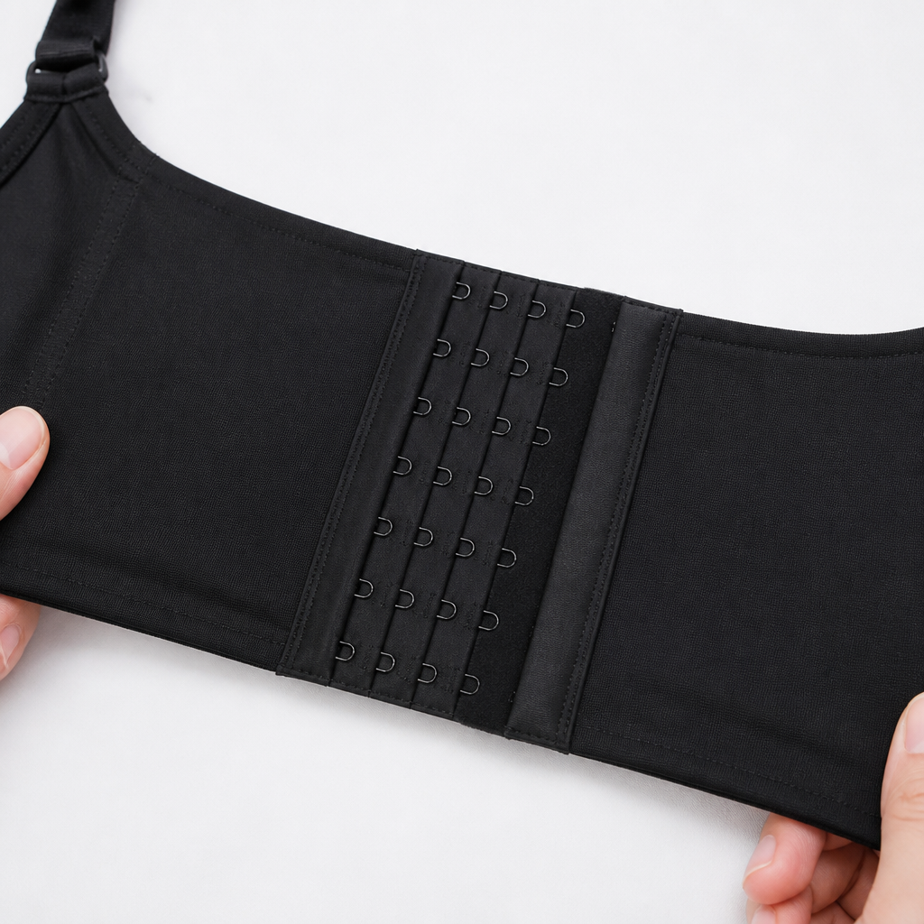 VivreLux™ – Longline Back-Smoothing Push-Up Bra with Full Coverage