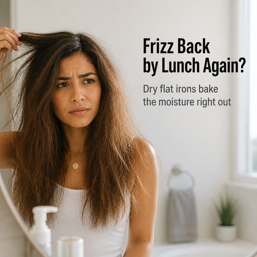 LunaSilk™ Pro — Steam Your Frizz Smooth and Make It Stay Past Lunch
