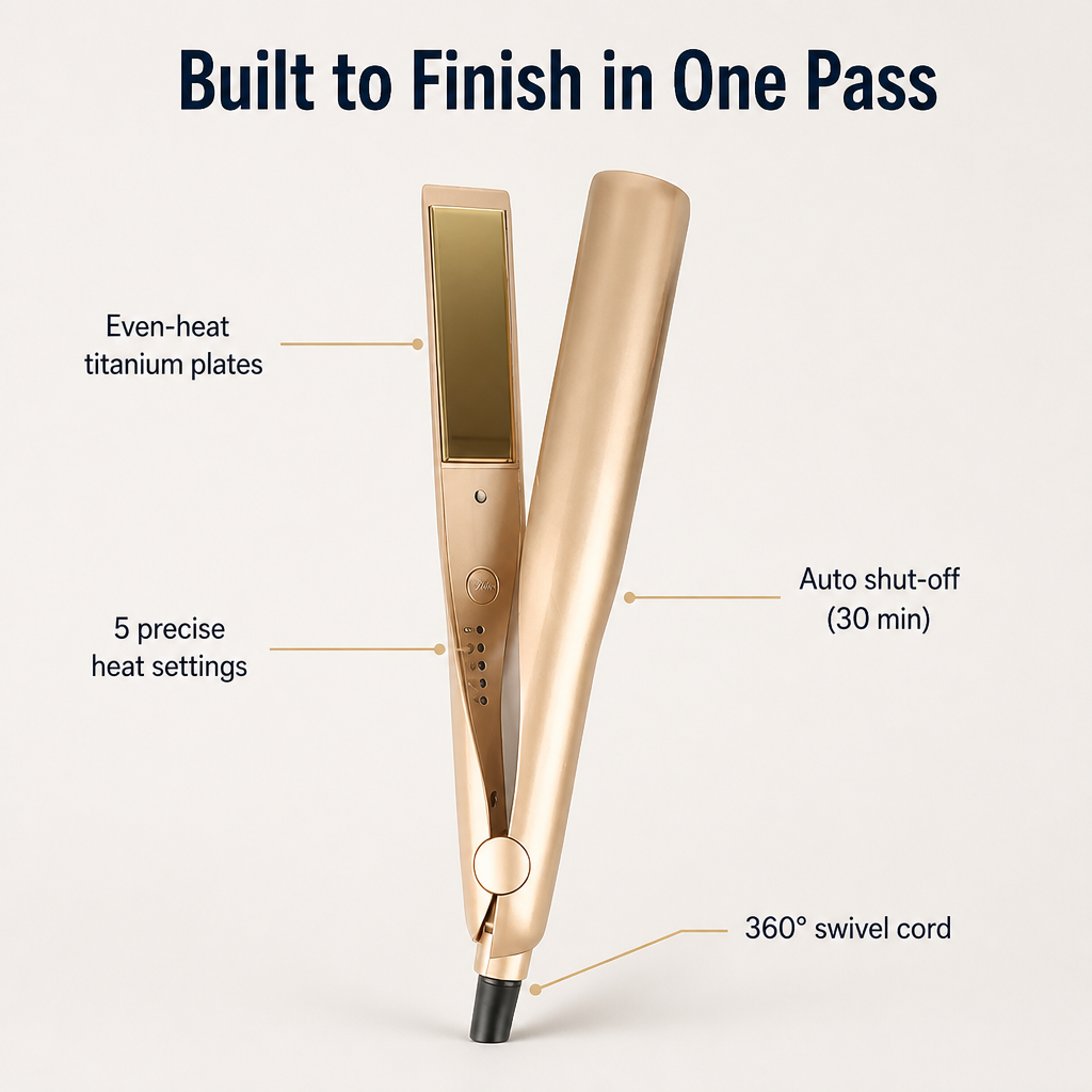 LumeaMist™ — Straighten, Curl & Skip the Second Hot Tool in 10 Minutes
