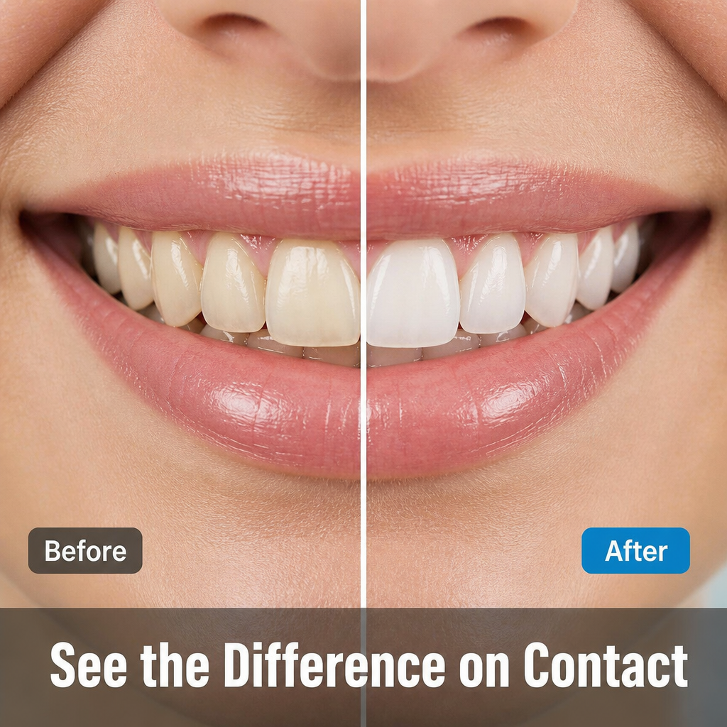 PureWhitePulse™ — Paint On a Whiter Smile in 10 Seconds, Zero Sensitivity