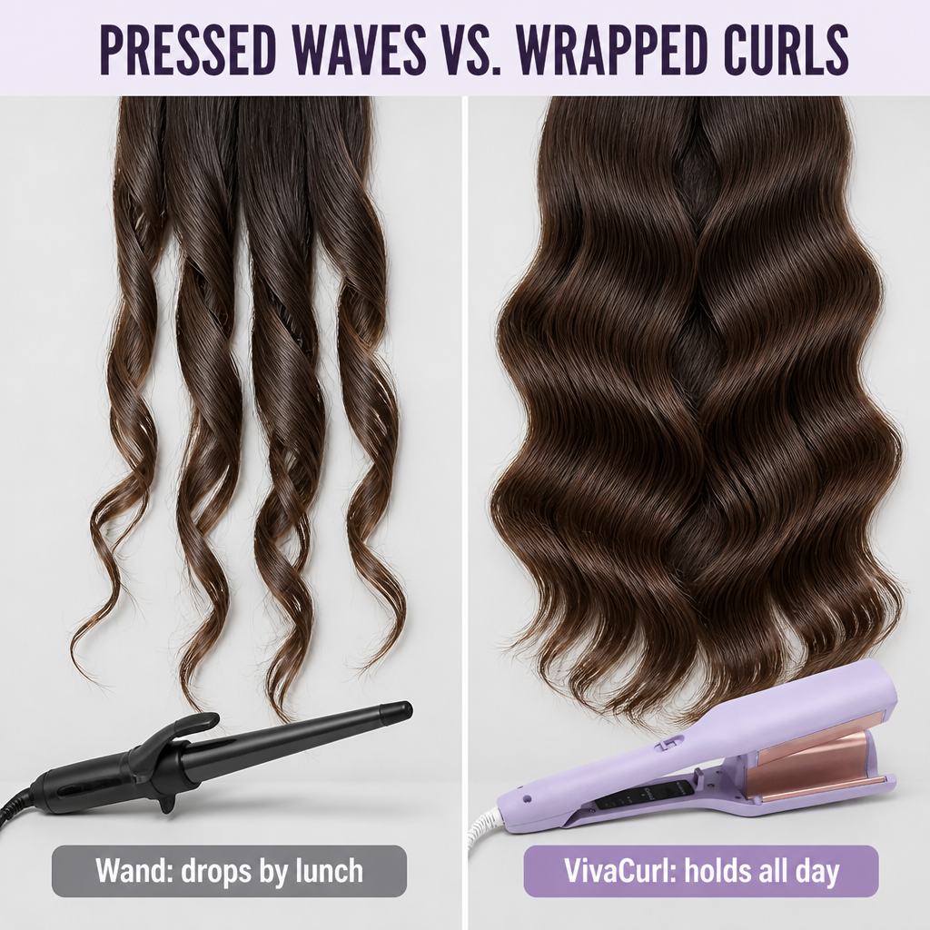 VivaCurl™ — Press Salon-Worthy French Waves Into Your Hair In Minutes