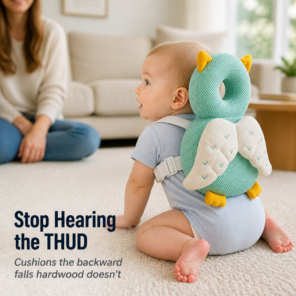 SnuggleSafe™ — Cushion Every Backward Tumble So Baby Walks Bolder
