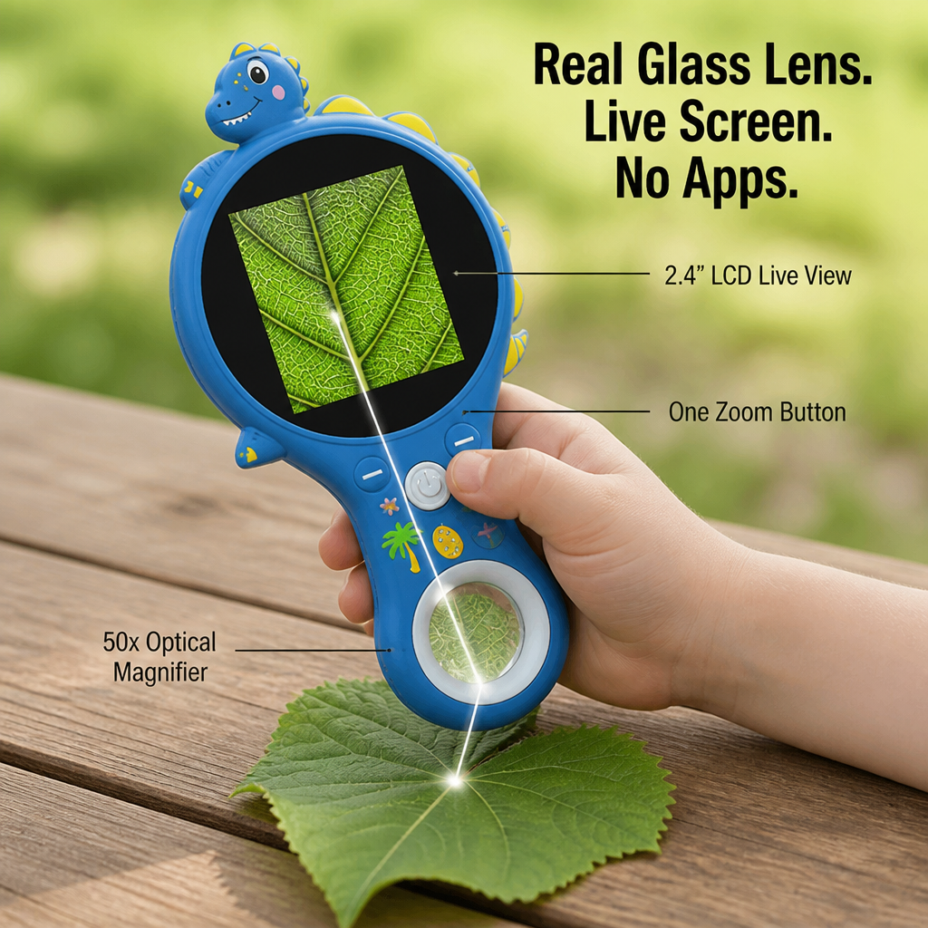 VividScope™ — Trade the Tablet for Ladybugs, Leaves, and Real Discovery
