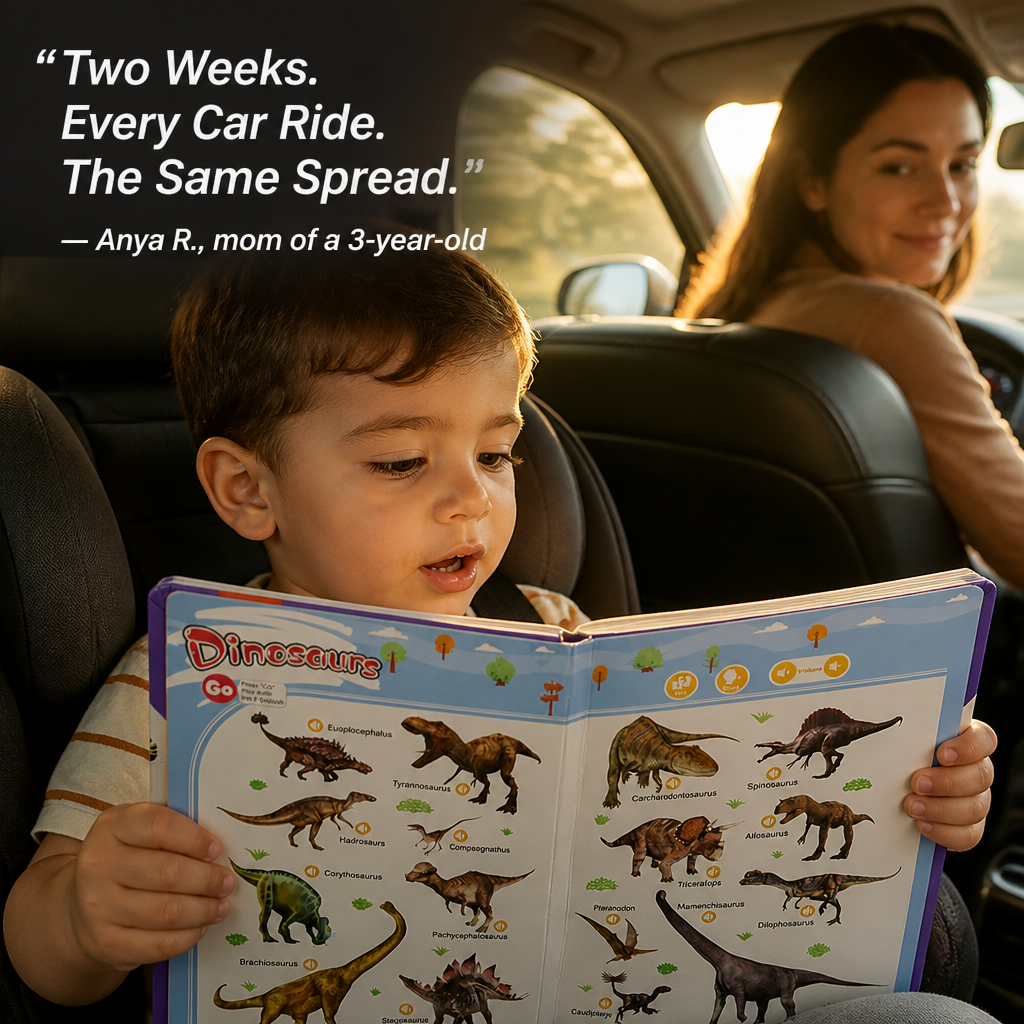 SpeakSpark™ — Swap Screen Time for 300+ English Words Kids Tap and Repeat