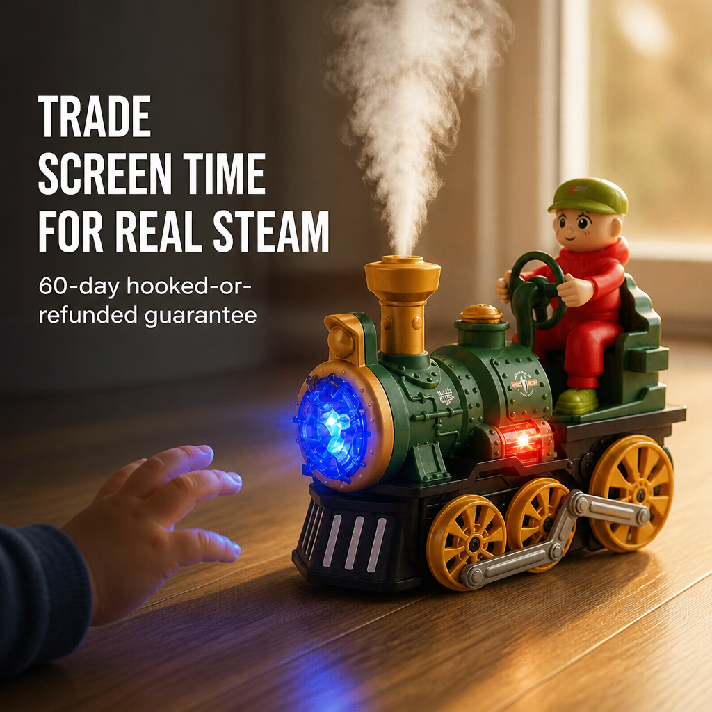 WhistleWonders™ — Trade Screen Time for Real Steam, Lights & Hands-On Magic