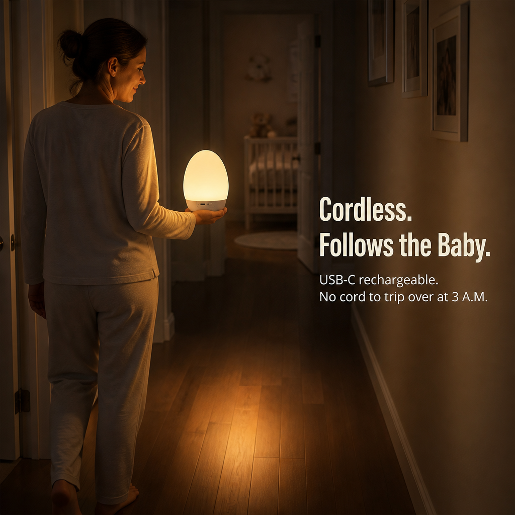 SereniNest™ — Light Night Feedings Without Lighting Up the Baby