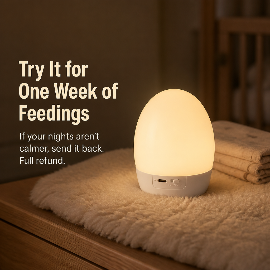 SereniNest™ — Light Night Feedings Without Lighting Up the Baby