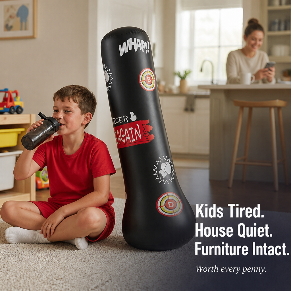 VivaKick™ — Channel Wild Indoor Energy Into Punches That Pop Right Back
