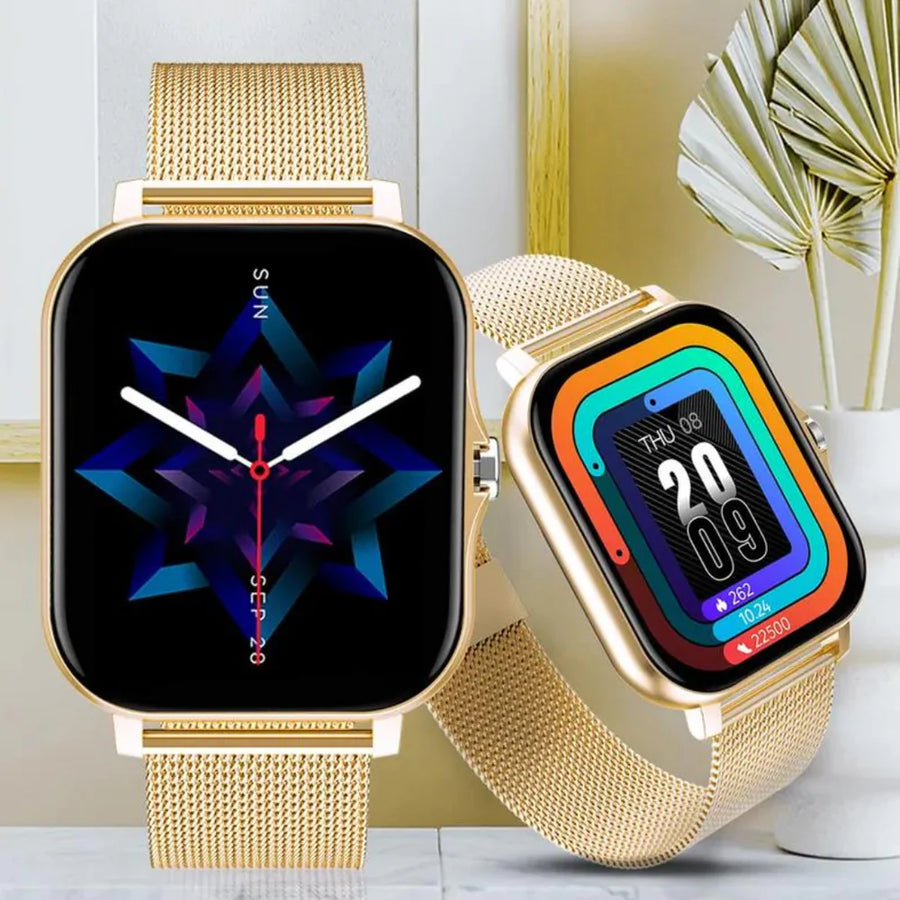 Bluetooth Calling Smartwatch with Fitness Tracker for Both Genders
