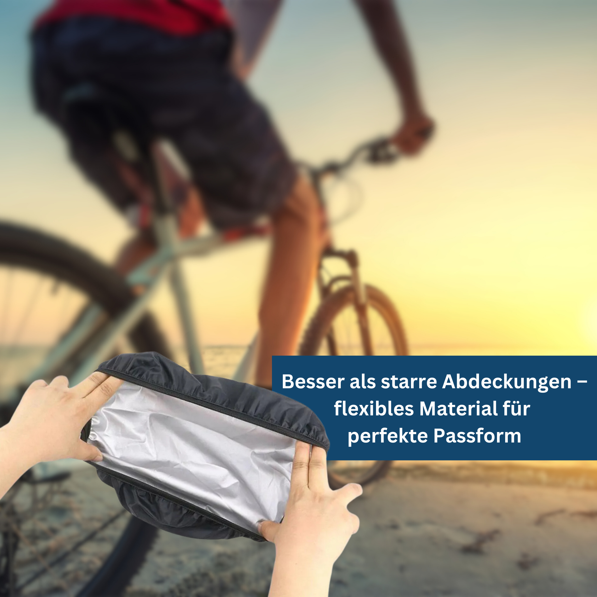 Rain-Resistant Bike Seat Protector