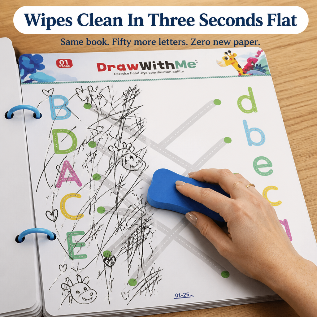 ScribbleRise™ — Trade Tablet Time for Tracing Practice Your Kid Asks to Repeat