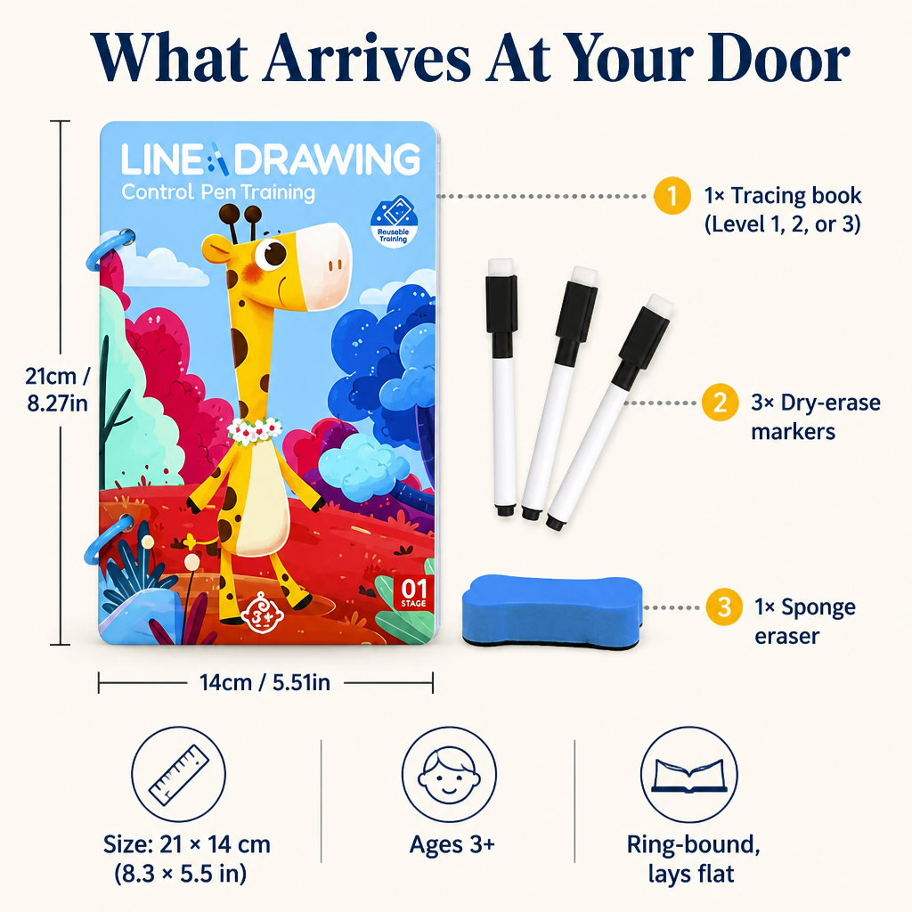 ScribbleRise™ — Trade Tablet Time for Tracing Practice Your Kid Asks to Repeat