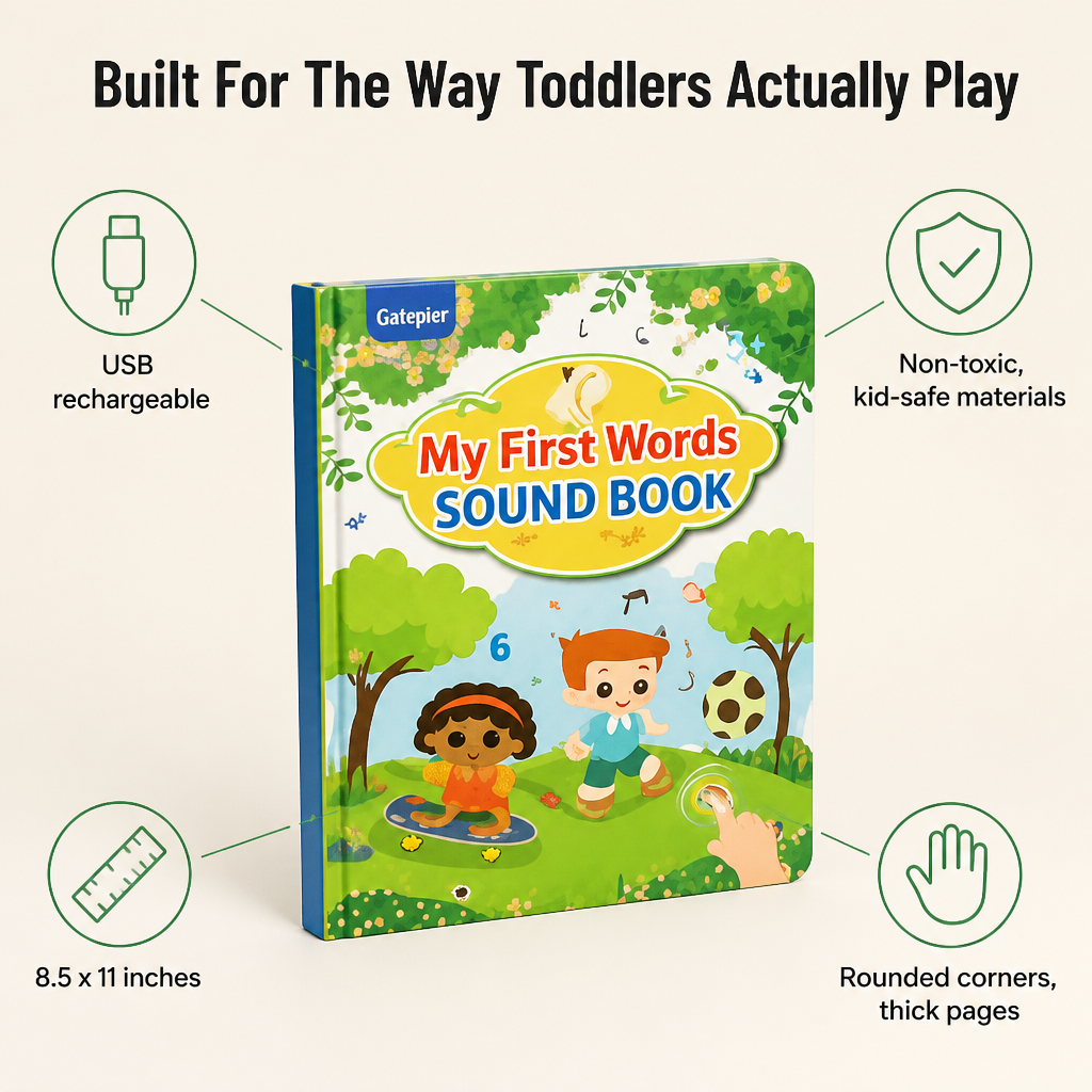 SparkSpeak™ — Get Your Toddler Saying Real English Words Without Another Tablet
