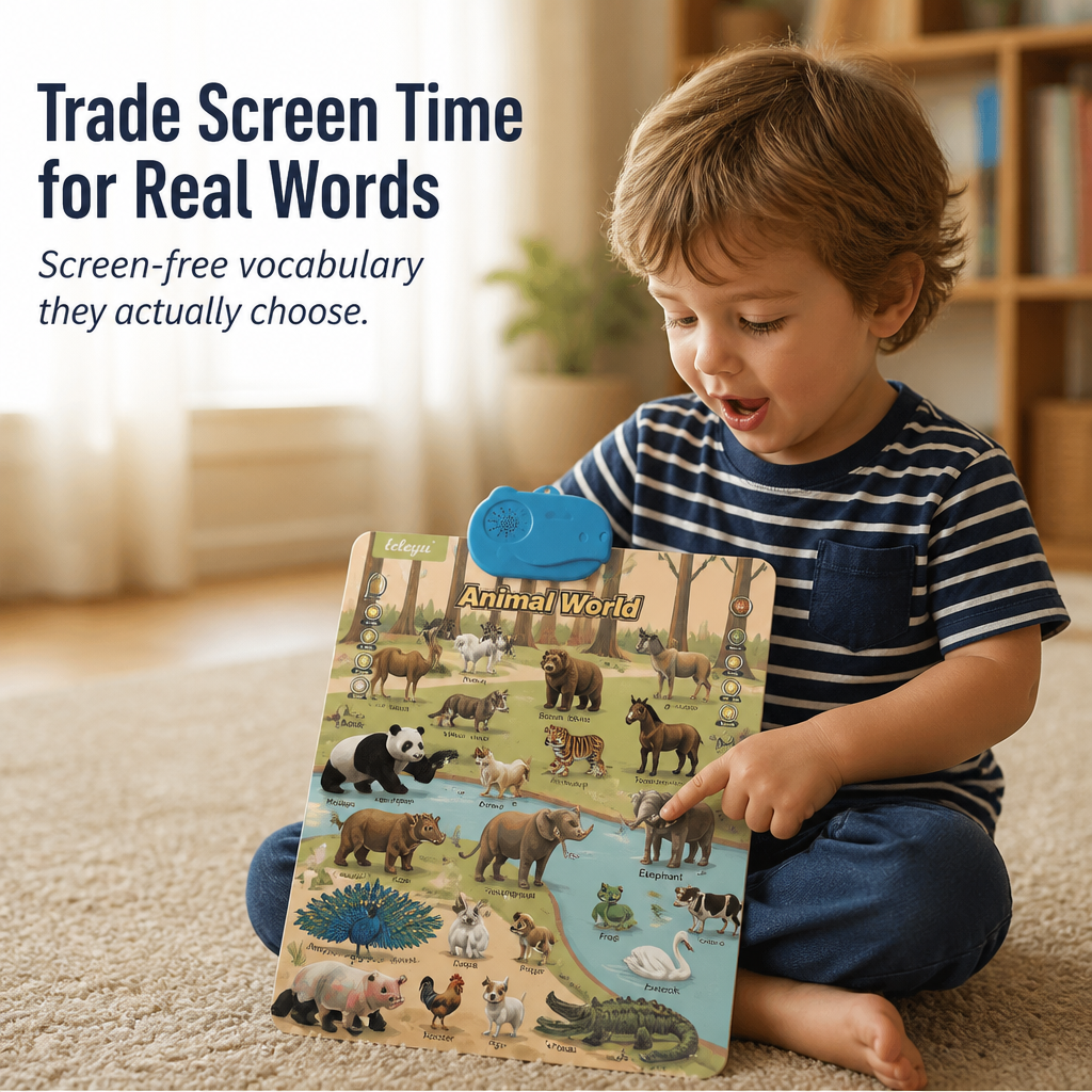 SpeakBright™ — Trade Screen-Time Battles for Real English Words by Week One