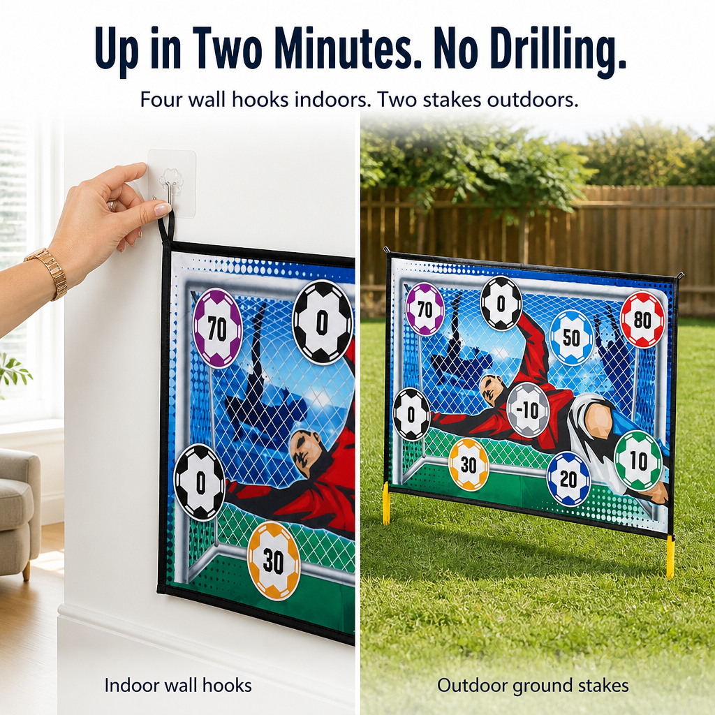 StrikeAim™ — Hang It, Hit It, Tire Them Out Without Breaking Anything