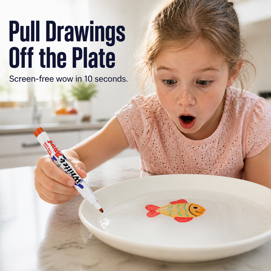 SkyRipple™ — Lift Doodles Off Plates and Spoons in 10 Seconds