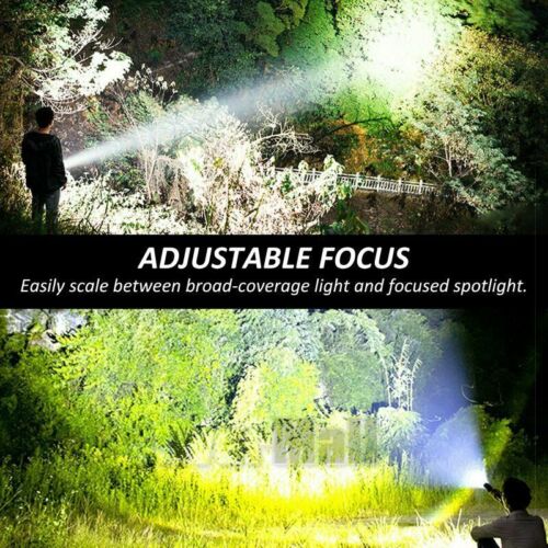 USB Rechargeable Tactical Flashlight with XHP90 LED Technology