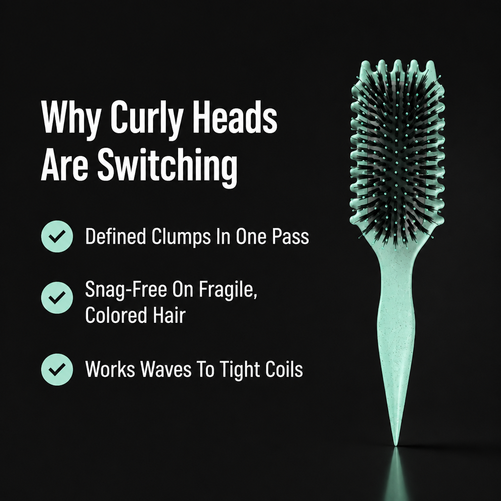 CurlAura™ — Clump, Define & Smooth Your Curls In One Pass