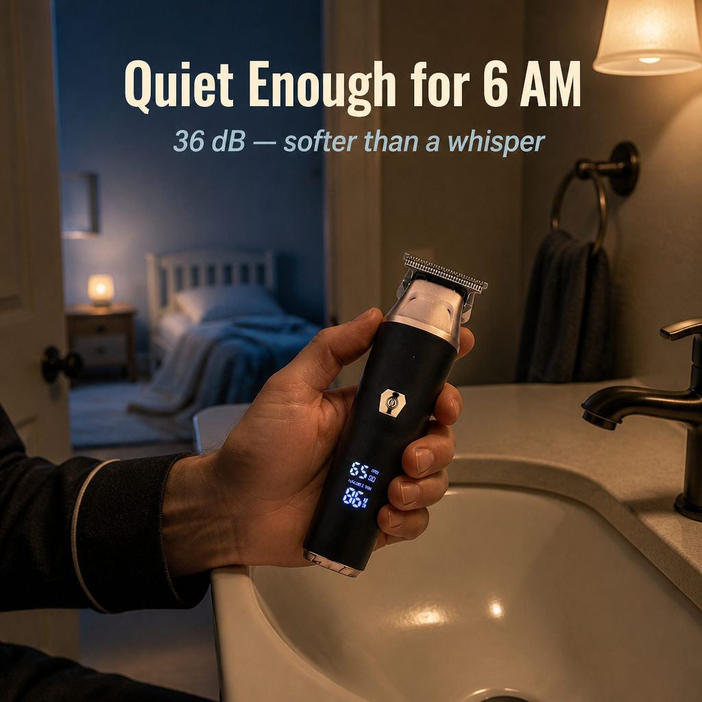 TitanEdge™ — Cut Pro Fades At Home Without Mid-Cut Battery Deaths