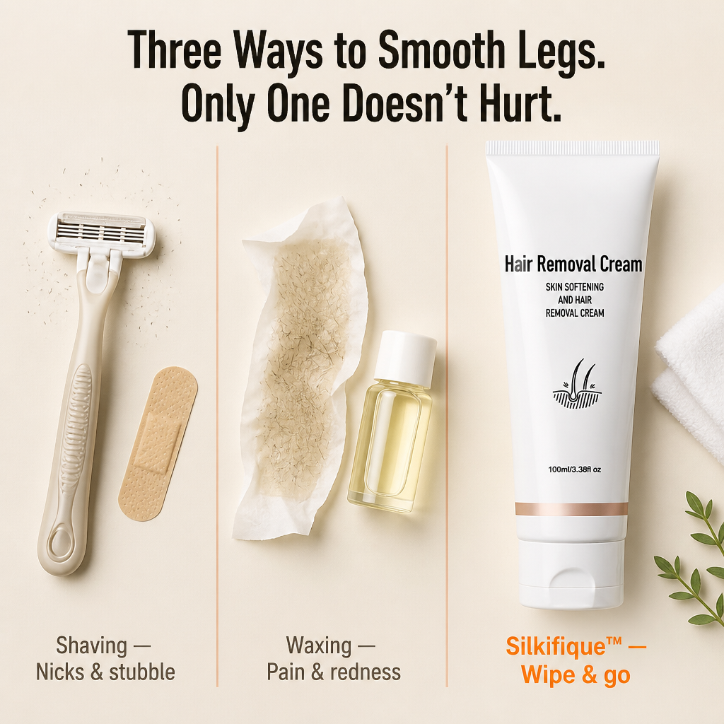 Silkifique™ — Dissolve Stubble in 10 Minutes Without Burns or the Drugstore Smell