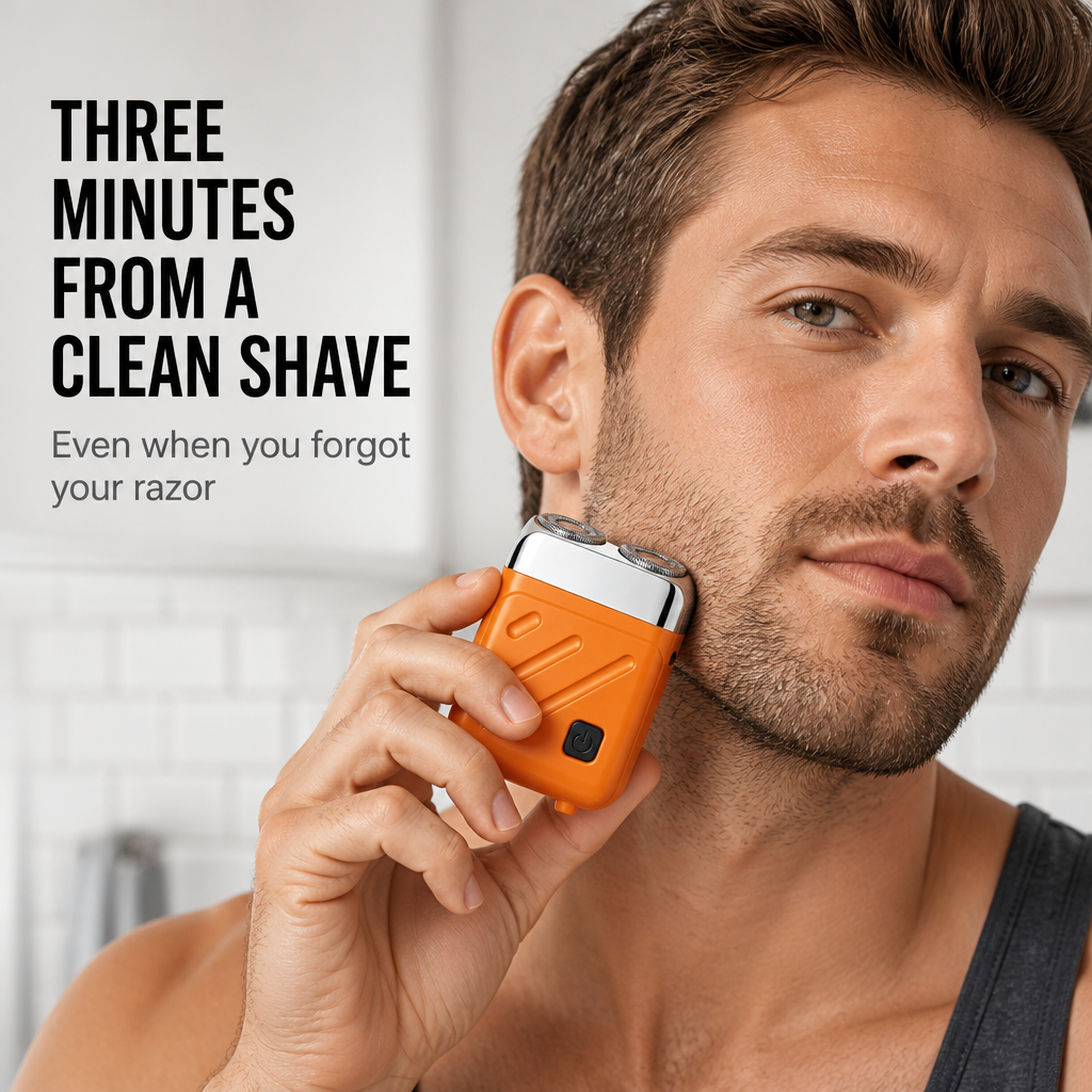 TitanEdge™ — Pocket a Backup Shaver That Saves You From the 5 O'Clock Shadow
