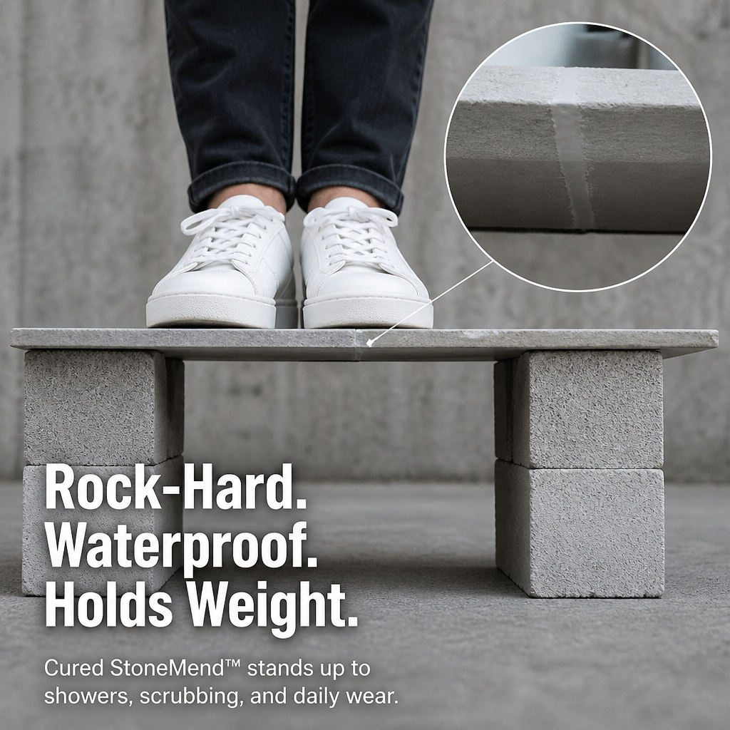 StoneMend™ — Patch Cracks, Chips & Holes In Tiles, Sinks & Stone
