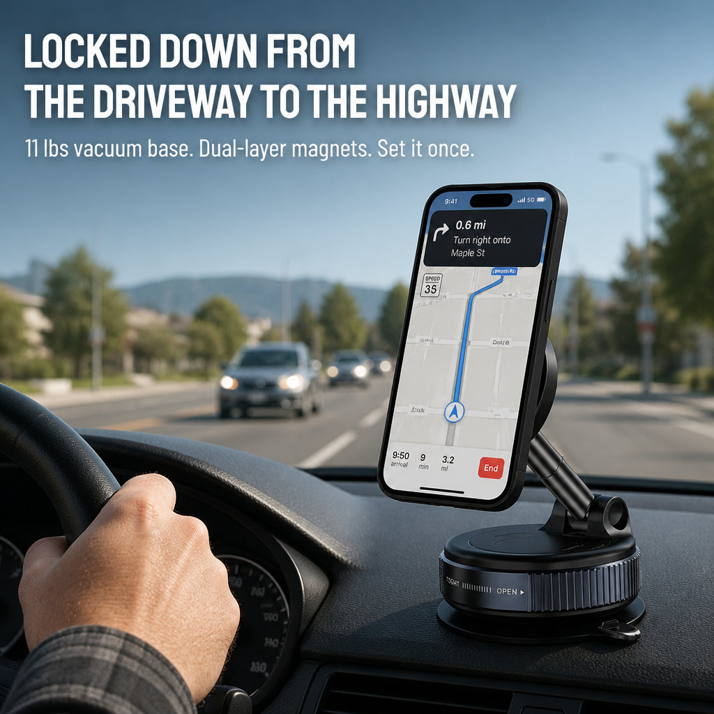 VeloGrip™ — Lock Your Phone Down Through Every Bump, Brake & Backroad