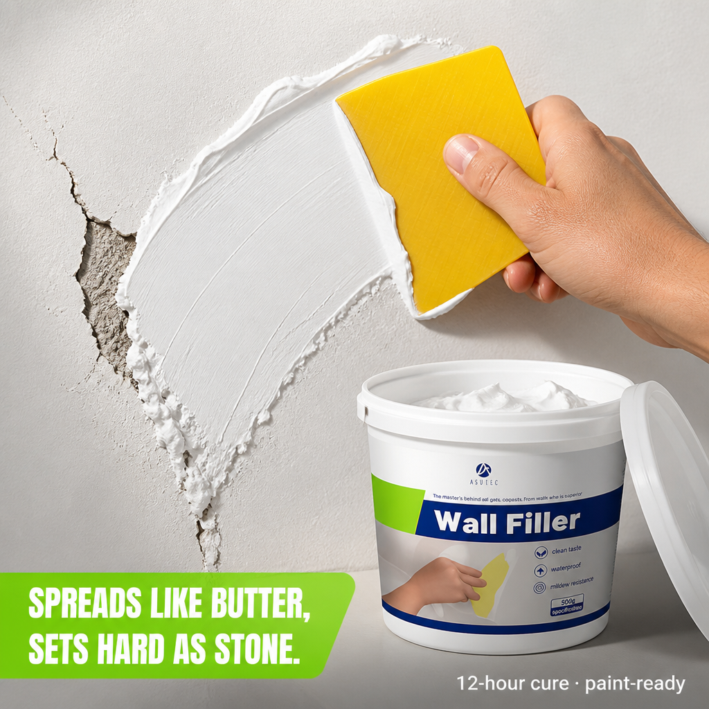 SmoothSavvy™ — Patch Cracks, Holes & Water Stains in One Afternoon