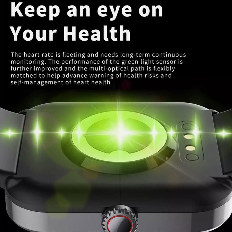 Multi-Functional Activity and Heart Rate Tracking Watch for Daily Use