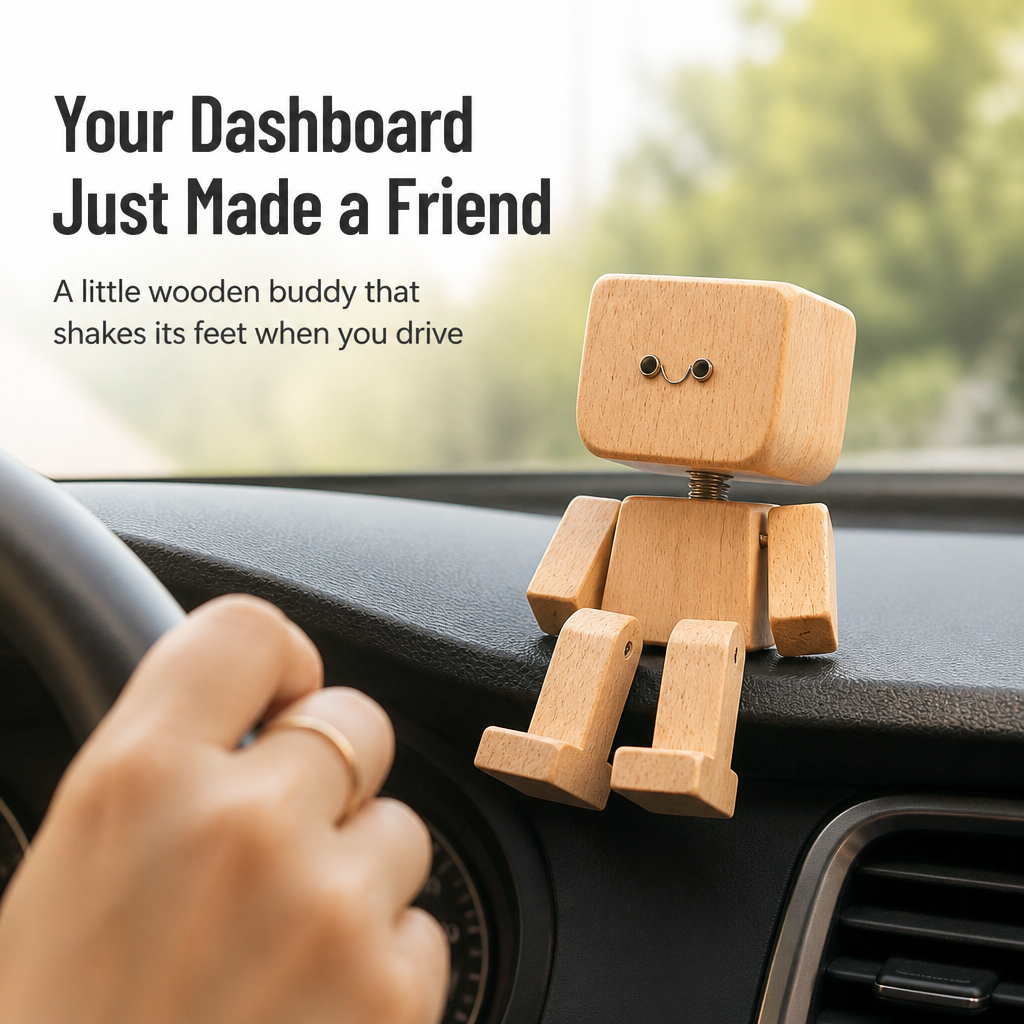 DriveMirth™ — Shake Your Boring Dashboard to Life With 12 Swappable Faces