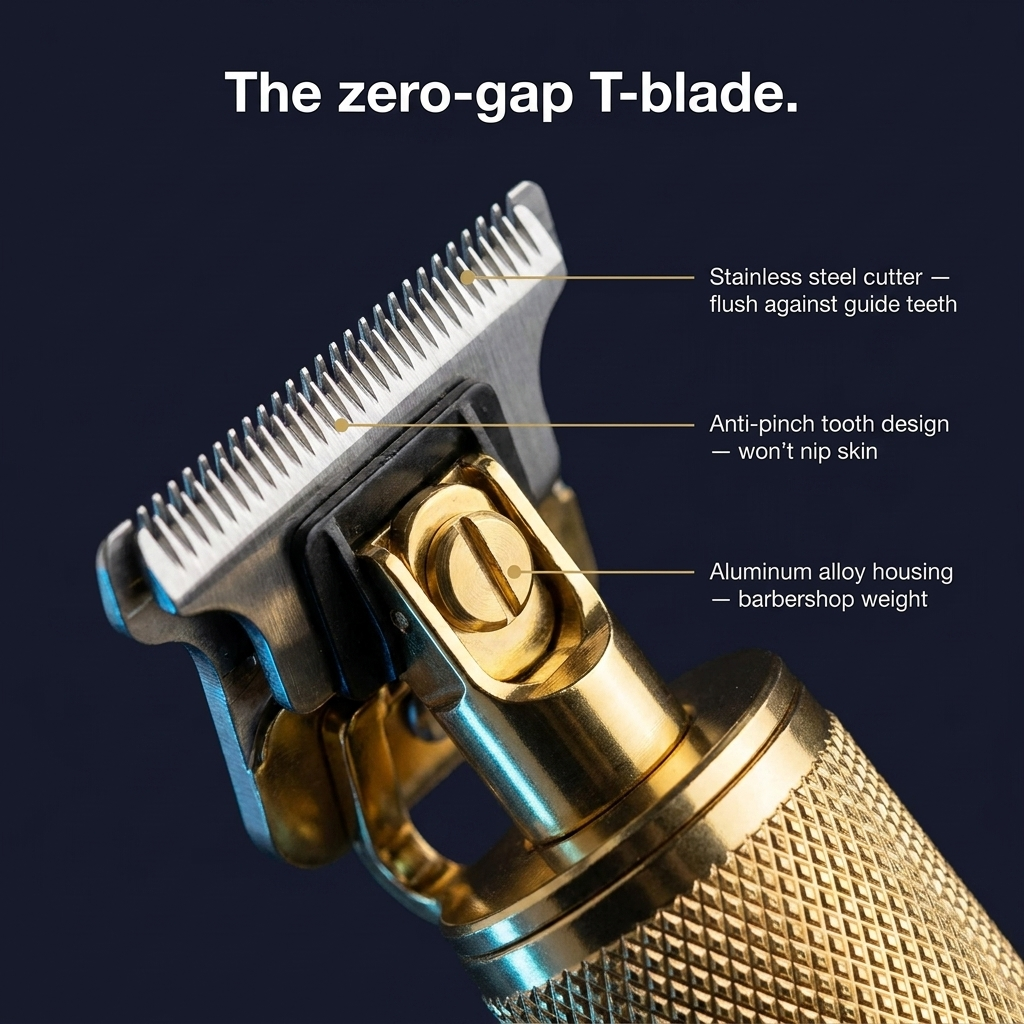 VeroTrim™ — Carve Barber-Sharp Lines at Home and Skip the $40 Shop Visit