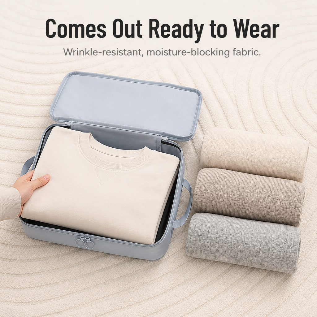SilvaPack™ — Squeeze a Full Week of Outfits Into One Carry-On