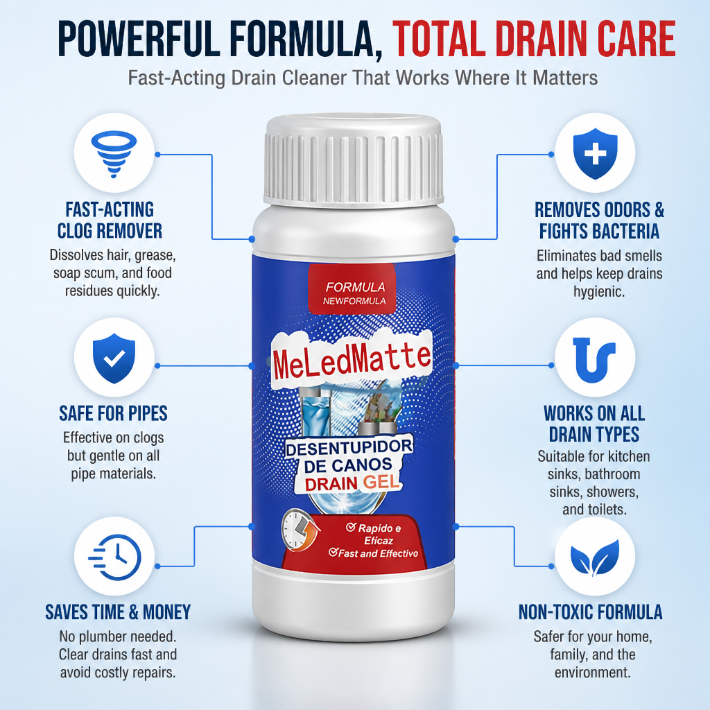 FlowEase™ — Dissolve Hair, Grease & Gunk Without Wrecking Your Pipes