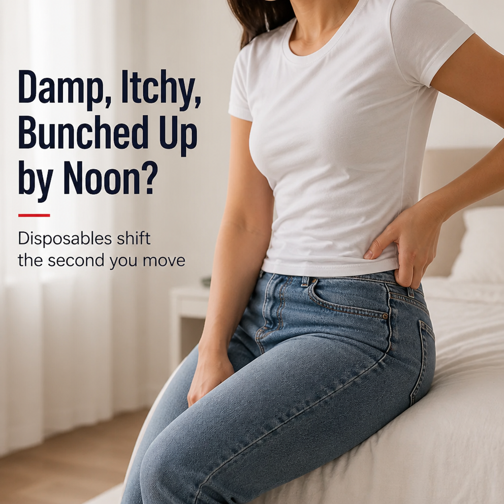 VivaVeil™ — Snap In, Stay Dry & Ditch Itchy Disposable Pads for Good
