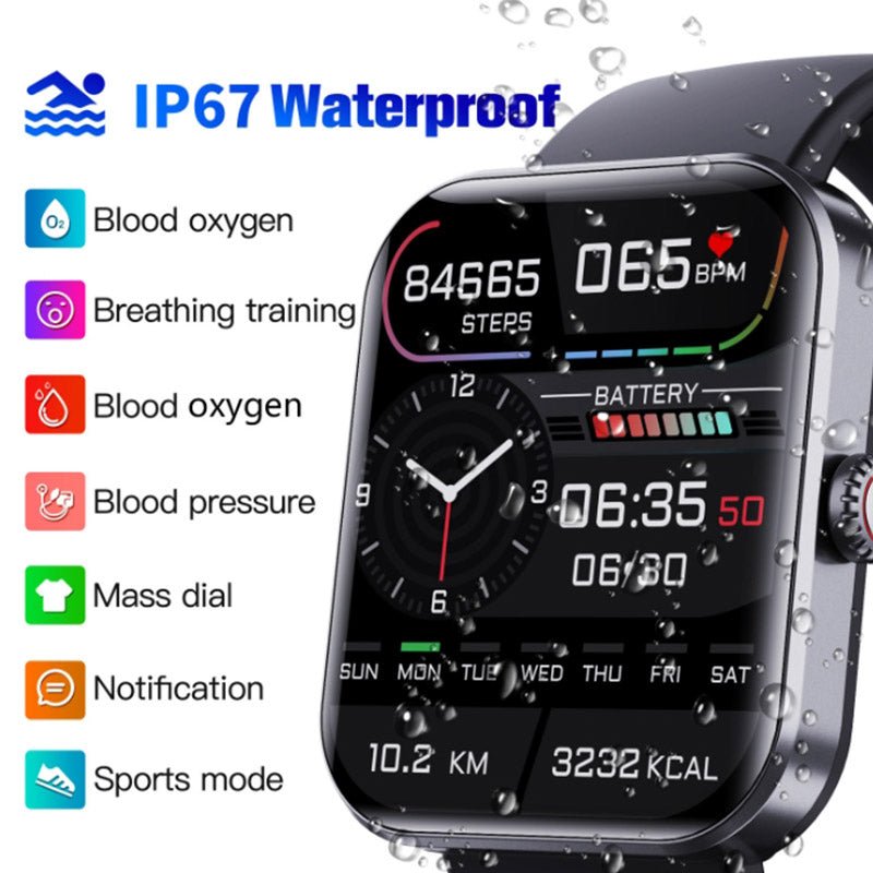 Multi-Functional Activity and Heart Rate Tracking Watch for Daily Use