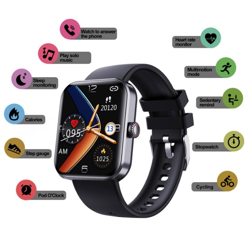 Multi-Functional Activity and Heart Rate Tracking Watch for Daily Use