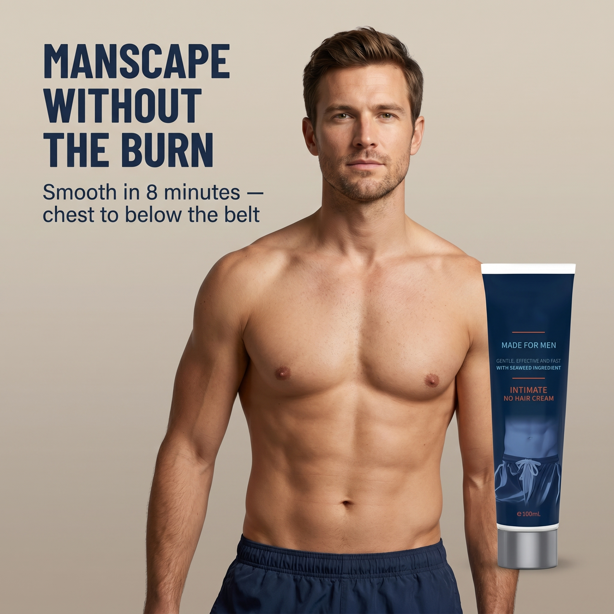 SilkSure™ — Manscape Chest, Back & Below the Belt in 8 Pain-Free Minutes