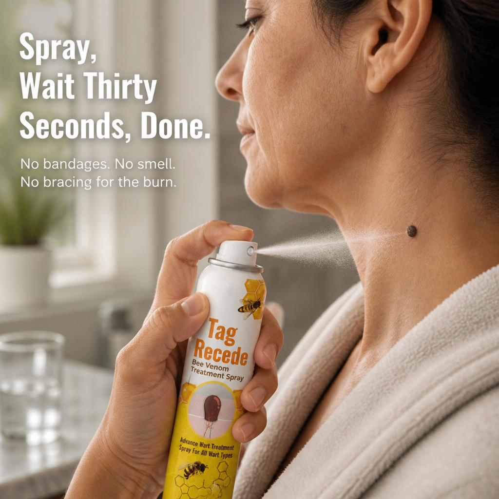 VenomaSilk™ — Spray Stubborn Warts Away Painlessly with Bee Venom and Salicylic Acid