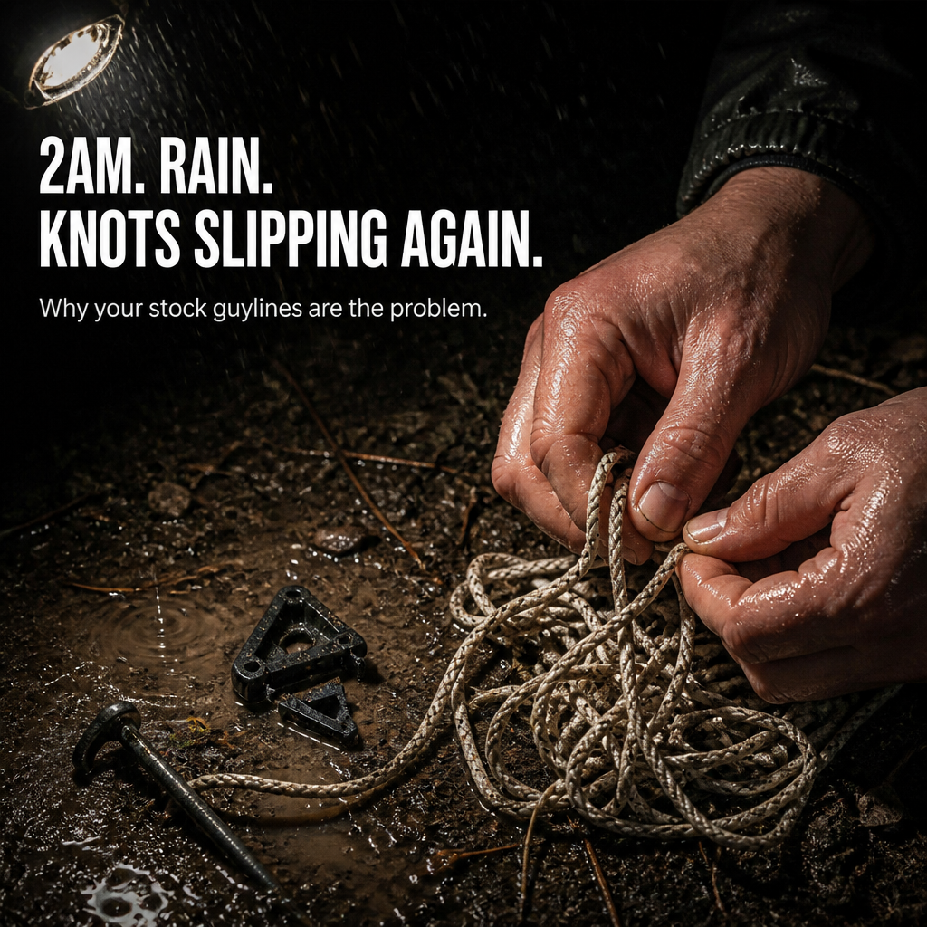 StrataLink™ — Pitch It Tight, Lock It Once, Forget the Knots