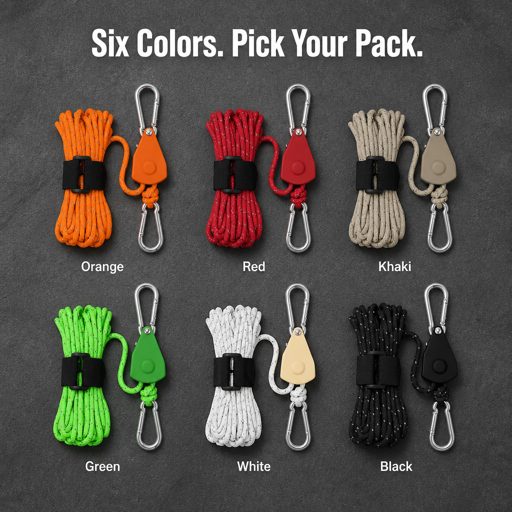 StrataLink™ — Pitch It Tight, Lock It Once, Forget the Knots