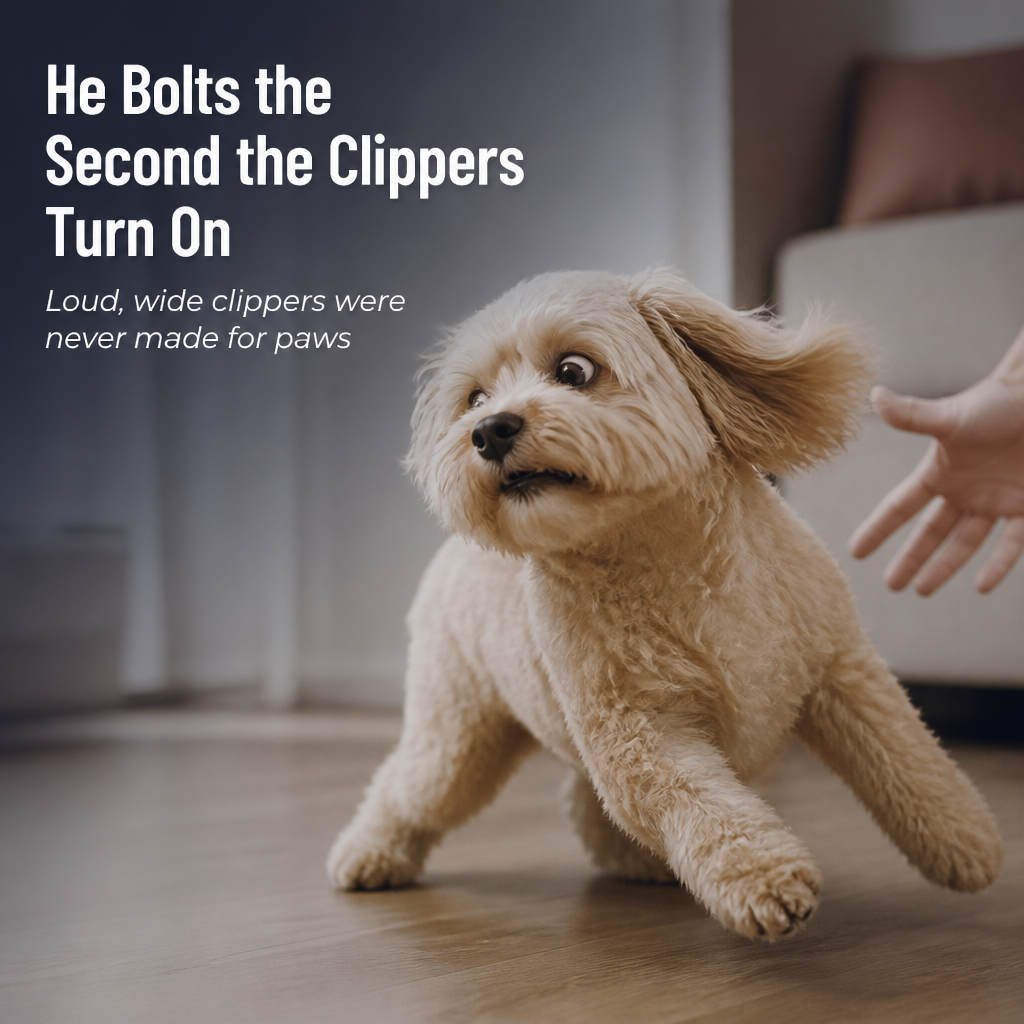 VitaTrim™ Pet Groomer — Trim Paws, Faces & Sensitive Spots Without the Squirming