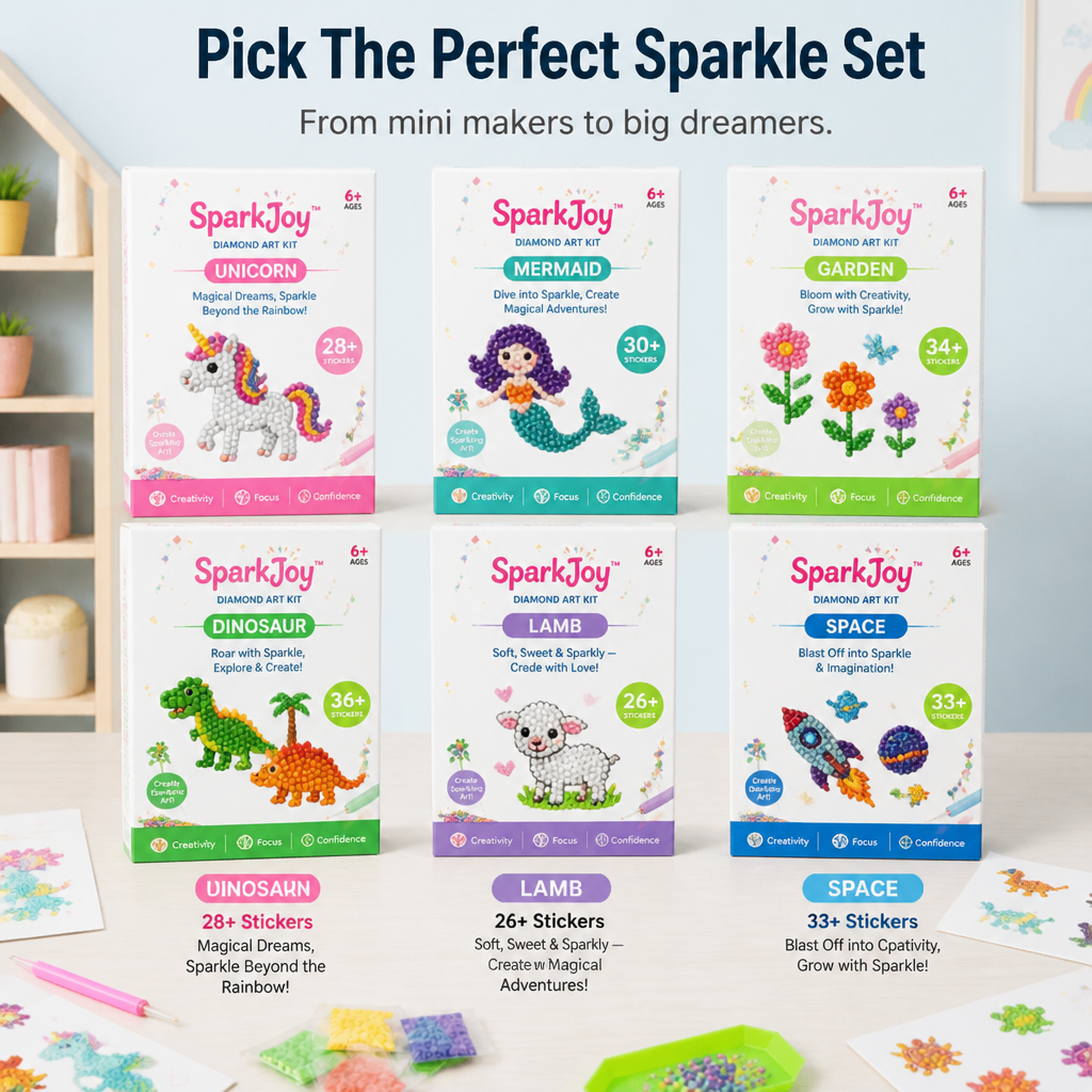SparkJoy™ — Ignite Your Child’s Confidence with Every Sparkling Masterpiece