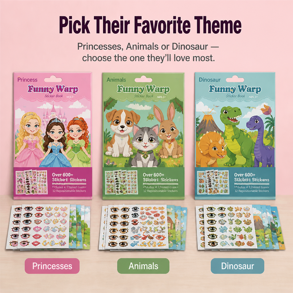 BriteNest™ — Ignite Your Toddler’s Creative Genius with Mess-Free Sticker Magic